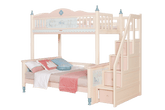 Sampo Frozen Bunk Bed w Staircase - Kids Haven